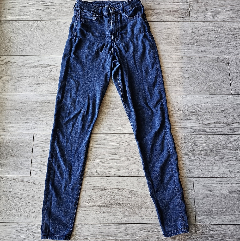 H&M Denim Jeggings High Waist